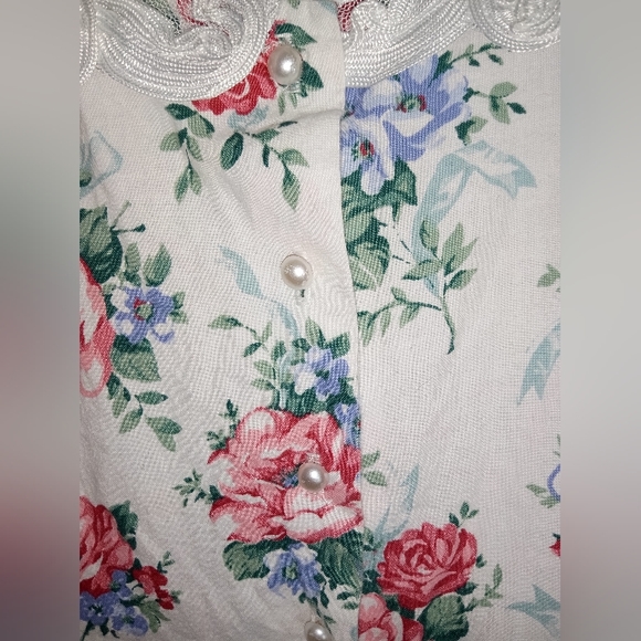 *HP* VTG Amy Too!! Byer California Girl Floral Dress - Picture 5 of 9